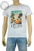 LAB84 T-shirt girocollo stampata Lab84 100% cotone