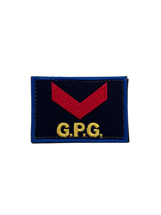 Grado velcro GPG guardia giurata con grado 