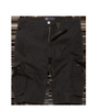 VINTAGE INDUSTRIES Black Cotton Cargo Shorts