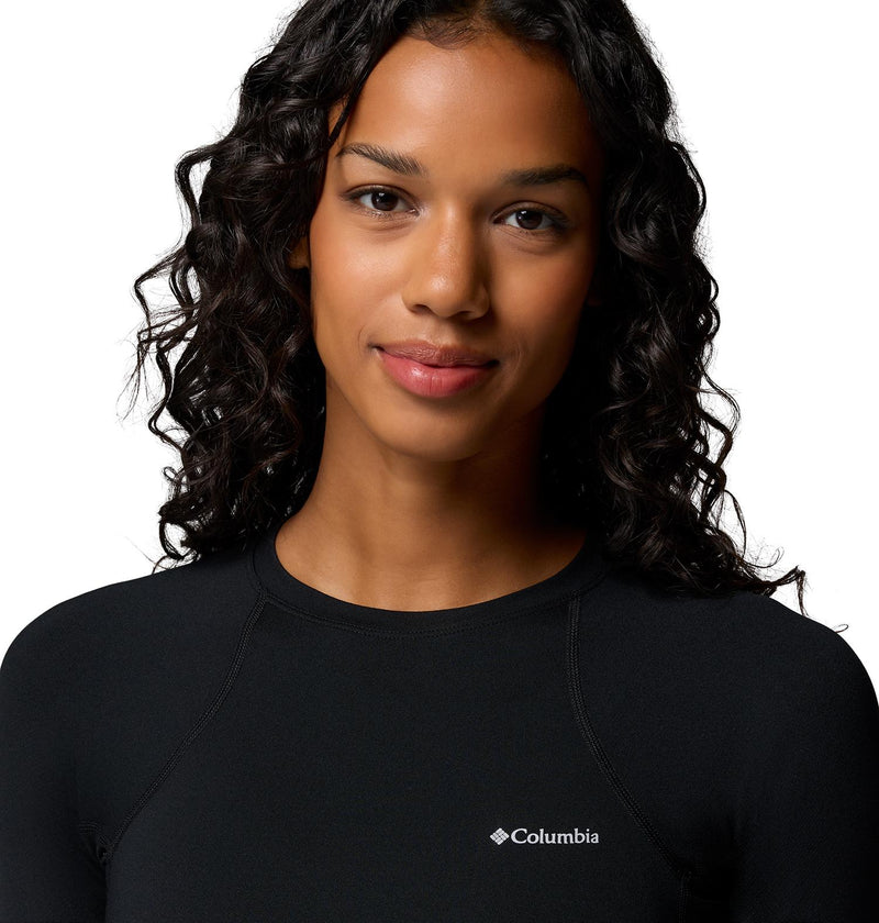 Carica immagine in Galleria Viewer, Maglia intima COLUMBIA midweight stretch donna a manica lunga e mezza zip 

