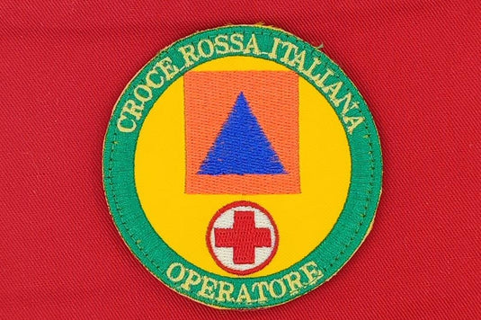 RICAMO OPERATORE PROTEZIONE CIVILE CROCE ROSSA ITALIANA 