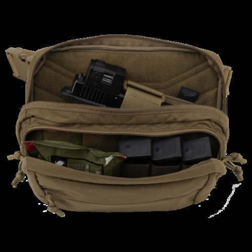 Carica immagine in Galleria Viewer, Marsupio RAT con fondina per porto occulto in cordura® - NERO 
