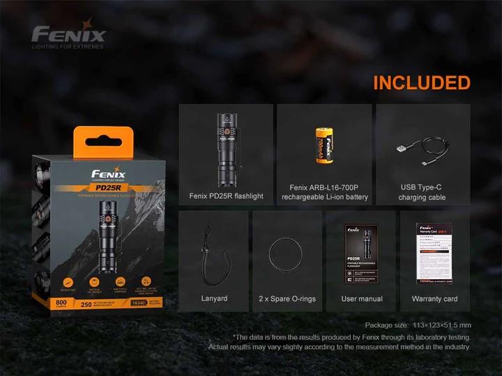 Carica immagine in Galleria Viewer, Fenix TORCIA EDC RICARICABILE FENIX PD25R 
