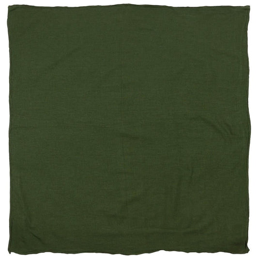 Sciarpa foulard in cotone militare VERDE OLIVA  80x80 