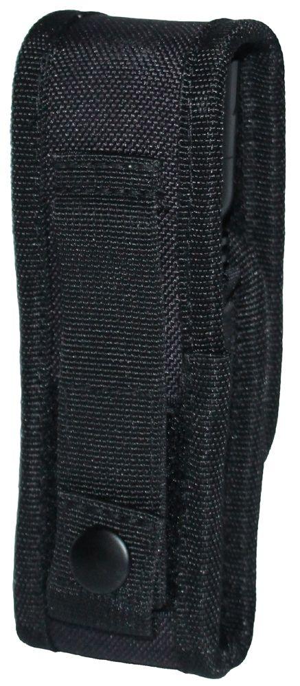 LED holster da cintura porta torcia in cordura nero 
