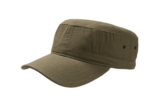 Cappello ARMY rip-stop cotone VERDE OLIVA 