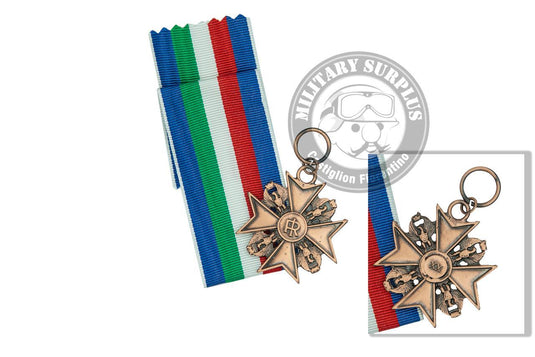 Medaglia anzianita' Polizia di Stato con nastro 25 anni Bronzo 
