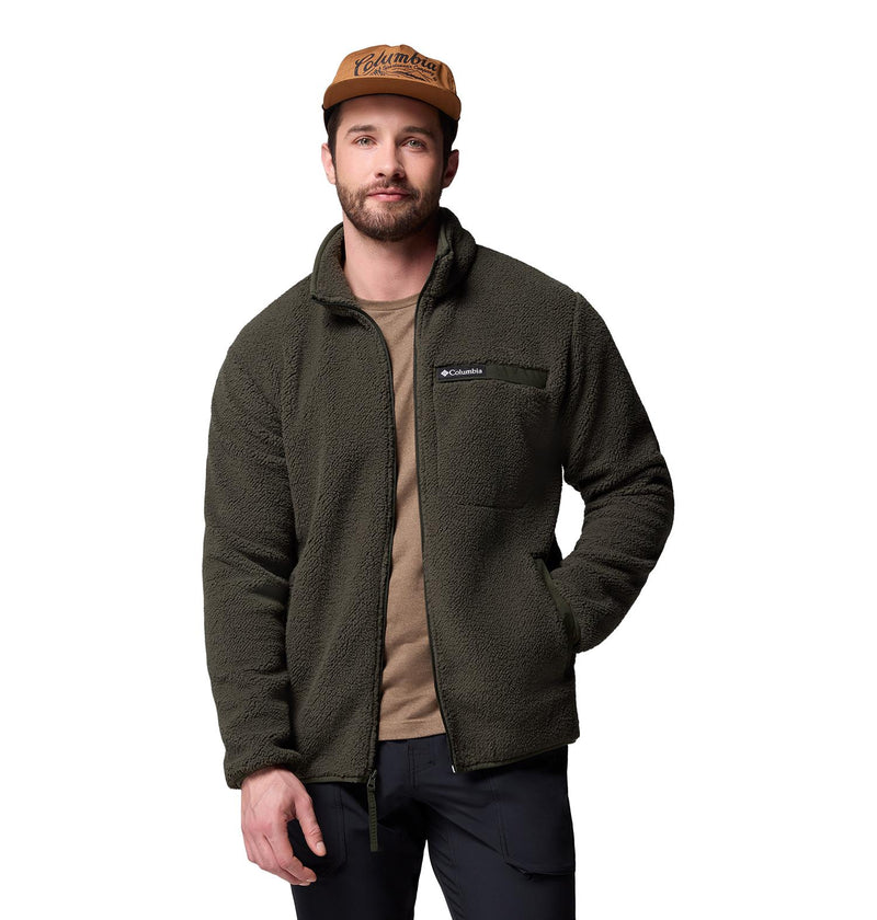 Carica immagine in Galleria Viewer, Giacca in pile Sherpa Rugged Ridge™ da uomo VERDE<BR/> 
