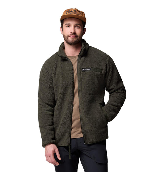 Giacca in pile Sherpa Rugged Ridge™ da uomo VERDE<BR/> 