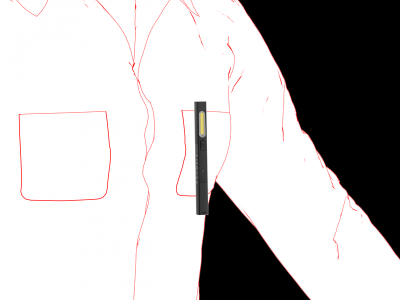 Load image into Gallery viewer, LEDLENSER W2R Torcia da ispezione a penna ricaricabile 220 lumen 
