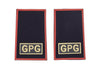 GRADI Guaina tubolare GUARDIA GIURATA -GPG- BORDATA di ROSSO