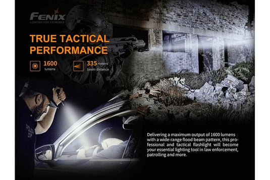 TORCIA FENIX TK11 TACTICALl version 1600 lumen 