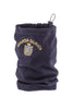 Embroidered neck warmer with 