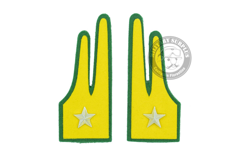 Carica immagine in Galleria Viewer, Mostrine tessuto Guardia di Finanza  per giacca 

