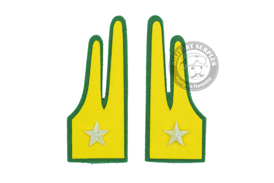 Mostrine tessuto Guardia di Finanza  per giacca 