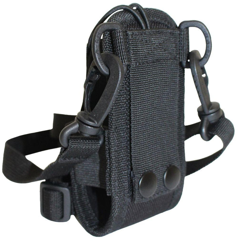 Load image into Gallery viewer, DIGI holster con tracolla per apparecchio radio digitale in cordura nero 
