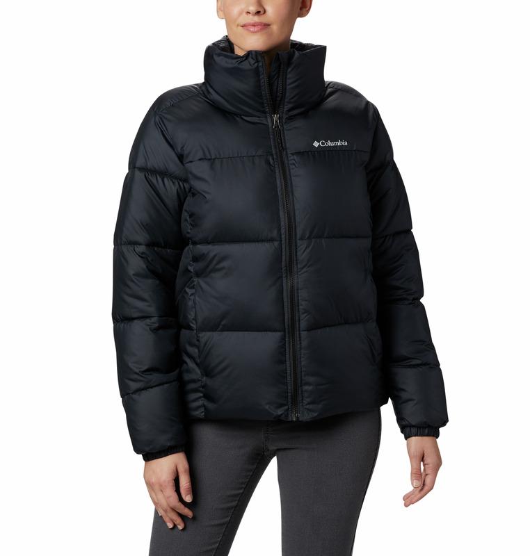 Load image into Gallery viewer, puffect™ jacket piumino donna ultraleggero COLUMBIA Nero 
