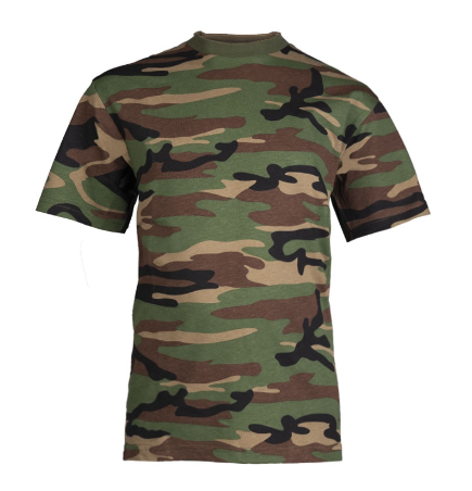 Carica immagine in Galleria Viewer, T-Shirt bimbo militare camouflage Woodland 
