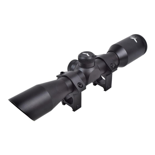 js-tactical ottica zoom 4x lente 32mm nera 