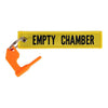 FOSCO Portachiavi Empty chamber con chamber plug giallo