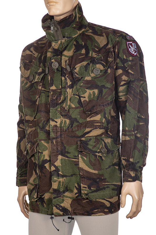 giacca smock gb, mimetica dpm, rip stop, usata 