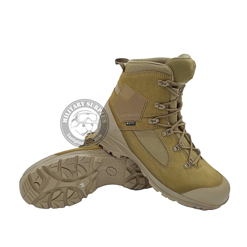 Load image into Gallery viewer, Anfibi combat boots HAIX in gore tex militari TAN<BR/> 
