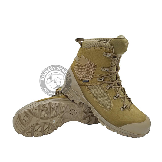 Anfibi combat boots HAIX in gore tex militari TAN<BR/> 