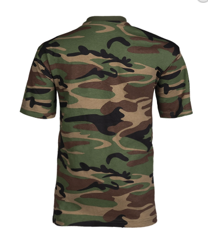 Carica immagine in Galleria Viewer, T-Shirt bimbo militare camouflage Woodland 

