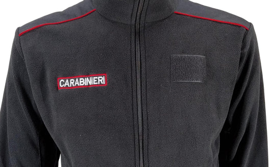 Maglia in pile con zip lunga CARABINIERI 