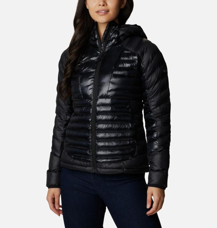 Carica immagine in Galleria Viewer, giacca con cappuccio labyrinth loop™donna nero 
