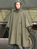 SURPLUS Poncho nylon pe rip-stop verde oliva  780gr