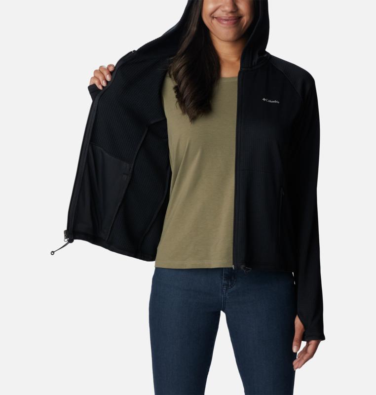 Load image into Gallery viewer, giacca in pile boundless trek™ grid Columbia donna Nero 
