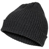 MFH short knitted watch cap beanie anthracite grey
