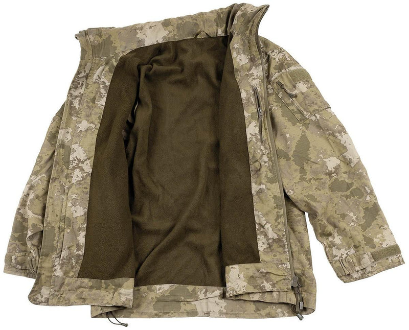 Carica immagine in Galleria Viewer, Giacca da combattimento in cotone rip stop foderata in pile usata <BR/>Spec Ops NATO camouflage 
