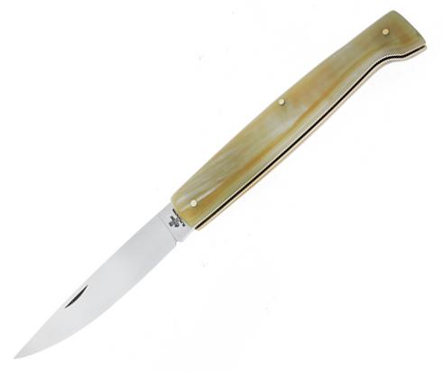 Coltello artigianale Pattada corno lunghezza 21cm 