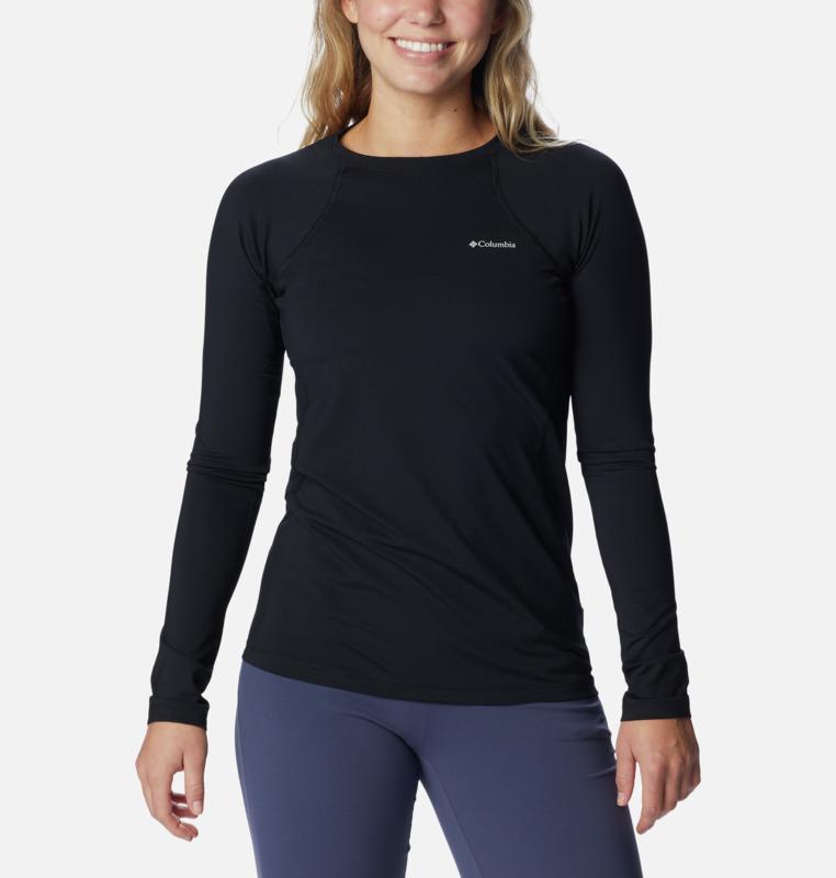 Carica immagine in Galleria Viewer, Maglia intima COLUMBIA midweight stretch donna a manica lunga e mezza zip 
