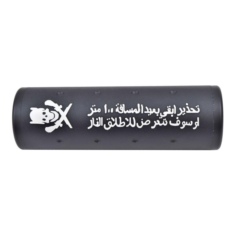 Carica immagine in Galleria Viewer, Big Dragon silenziatore in alluminio 110mm X 30mm NERO 
