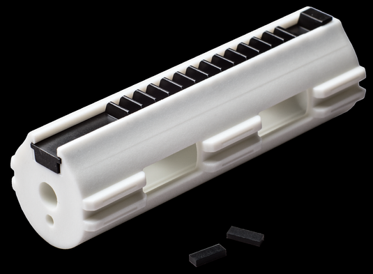 pistone zero shock alleggerito full metal rack14 denti FPS Made in ITALY 