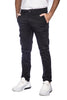 SMITHY'S Smithy's pantaloni cargo uomo slim fit  nero