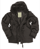 MIL-TEC Parka ECWCS con cappuccio impermeabile e traspirante imbottitura staccabile NERO