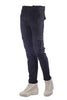 MACCHIE DI MAREMMA Stretch cargo trousers SLIM FIT BLACK