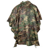 MFH poncho rip-stop WOODLAND CAMO 144x223cm