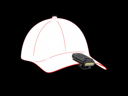 LEDLENSER W1R WORK  Torcia da ispezione a clip ricaricabile 220 lumen 