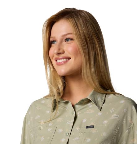 Carica immagine in Galleria Viewer, Camicia COLUMBIA in fantasia Silver Ridge Utility™ da donna 
