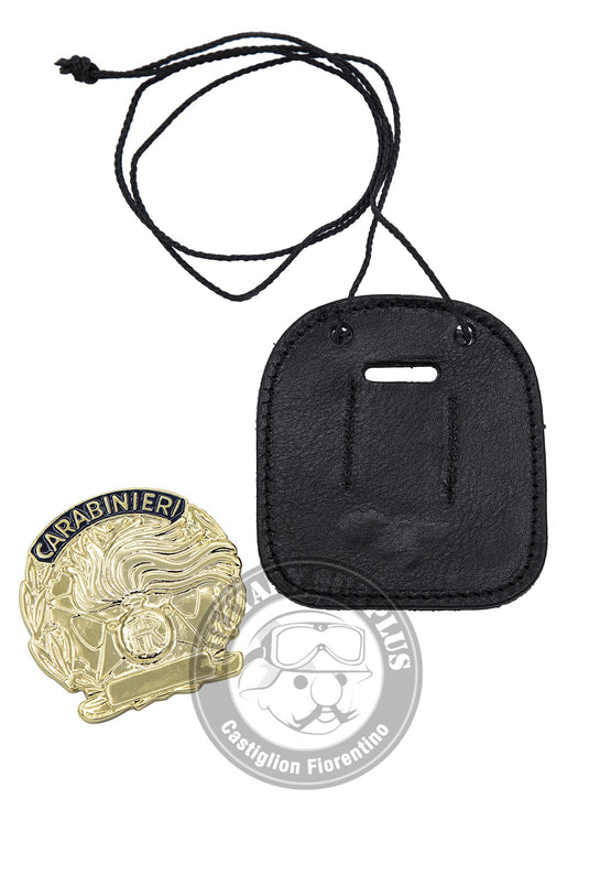 Portaplacca da collo  Carabinieri ,  GdF  , Penitenziaria , Vigili del Fuoco 