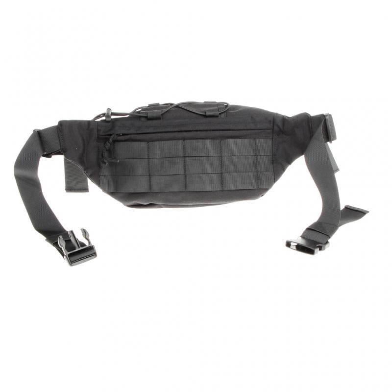 Load image into Gallery viewer, MARSUPIO T3 IN CORDURA CON SUPPORTO PER ARMA NERO 

