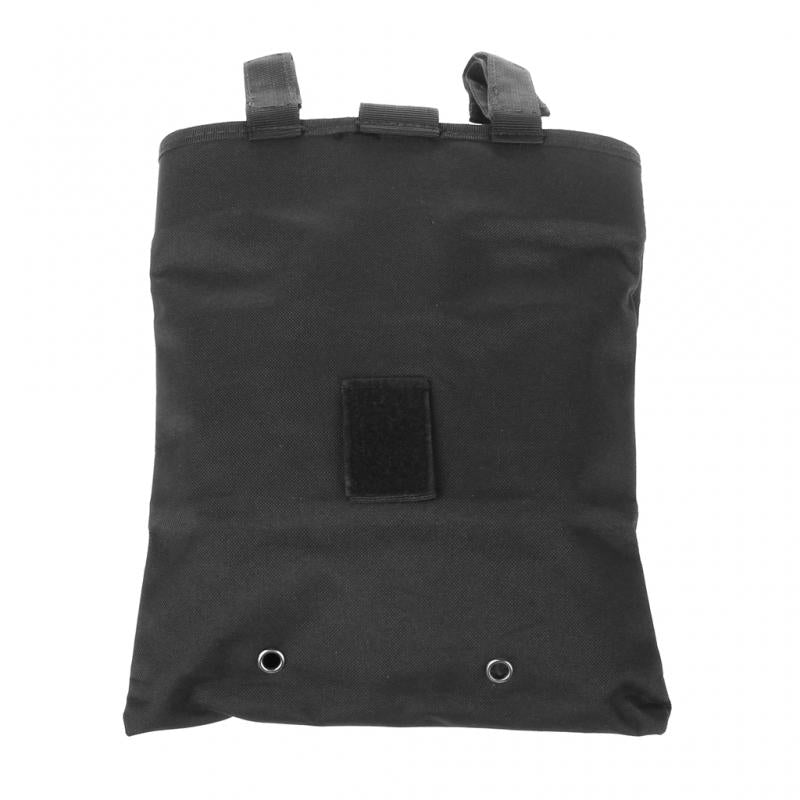 Carica immagine in Galleria Viewer, tasca richiudibile porta caricatori esausti in cordura NERO<BR/> 
