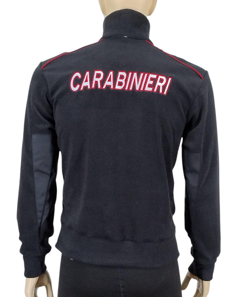 Carica immagine in Galleria Viewer, Maglia in pile con zip lunga CARABINIERI 
