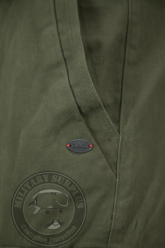 Smithy's pantaloni cargo uomo military green 