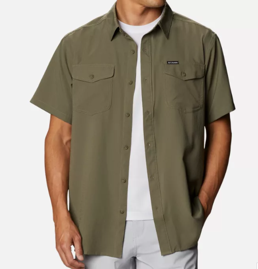 camicia utilizer™2 manica corta uomo COLUMBIA 